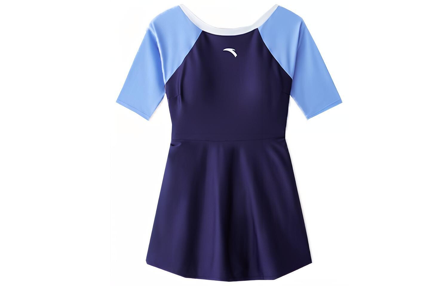 Юбка для плавания женская прозрачная королевская синяя Anta