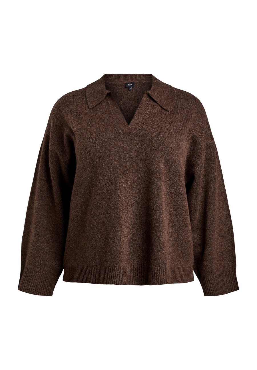 Джемпер Zizzi Jumper, Rain Drum Mel/Brown
Джемпер Zizzi Jumper, Rain Drum Mel/Brown