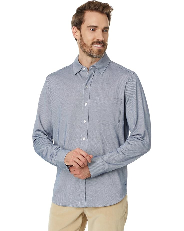 Рубашка Tommy Bahama New San Lucio Stretch Shirt, цвет Bering Blue 
Рубашка Tommy Bahama New San Lucio Stretch Shirt, цвет Bering Blue