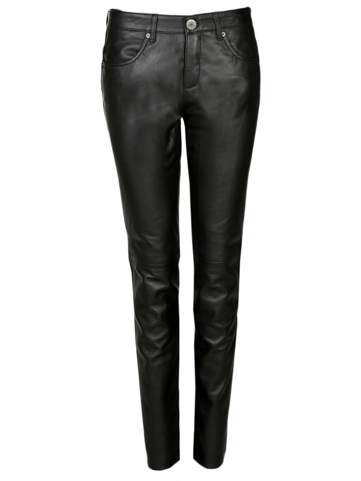 JCC Кожаные брюки 31019444 черного цвета
JCC Кожаные брюки 31019444 черного цвета