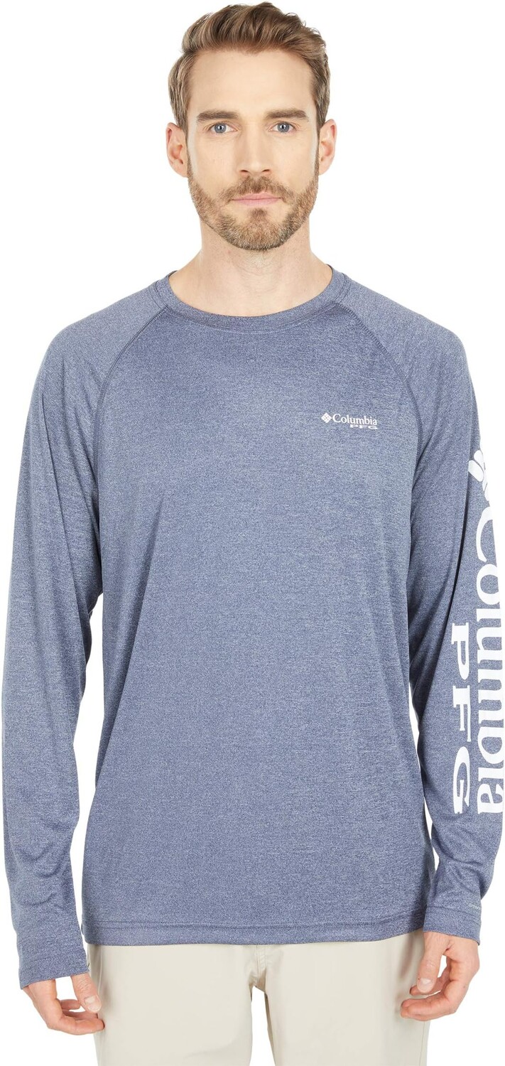 Рубашка с длинным рукавом Terminal Tackle Heather Columbia, цвет Collegiate Navy Heather/White Logo
Рубашка с длинным рукавом Terminal Tackle Heather Columbia, цвет Collegiate Navy Heather/White Logo