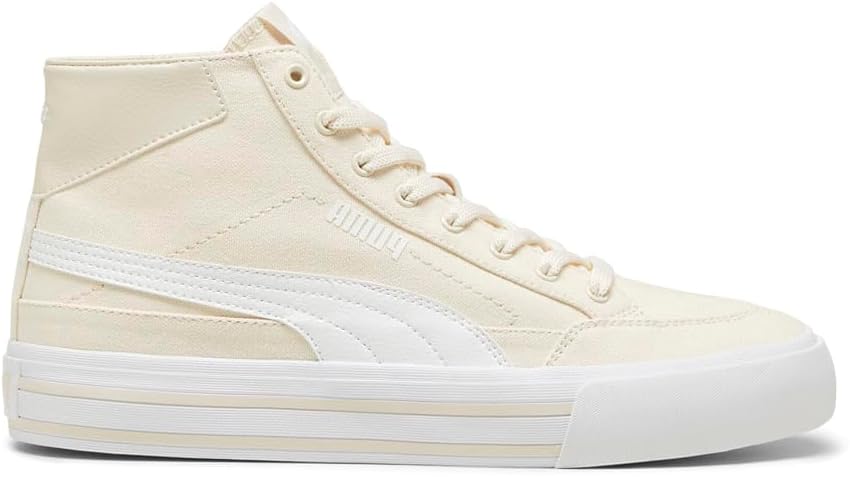 Мужские кроссовки PUMA Court Classic Vulcanized Mid Formstrip на шнуровке, повседневные - белые
Мужские кроссовки PUMA Court Classic Vulcanized Mid Formstrip на шнуровке, повседневные - белые
