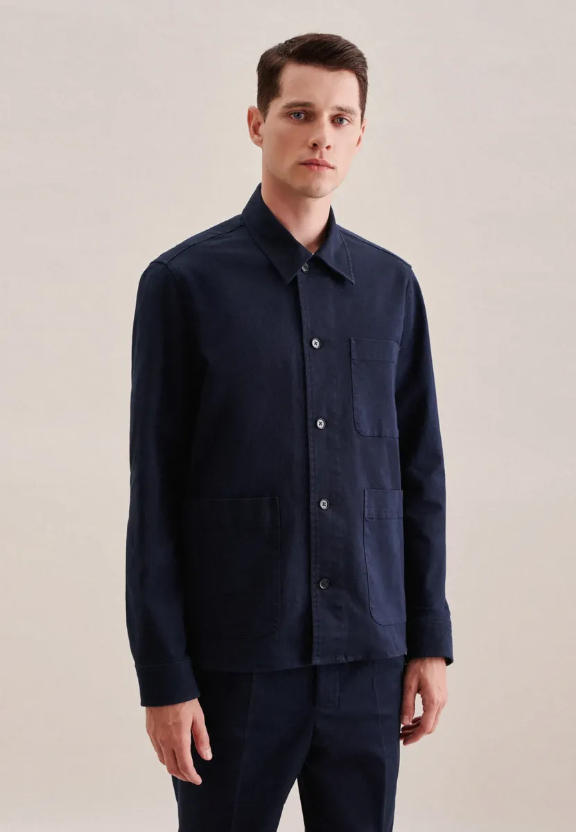 Куртка-рубашка seidensticker " Seidensticker", синий
Куртка-рубашка seidensticker " Seidensticker", синий