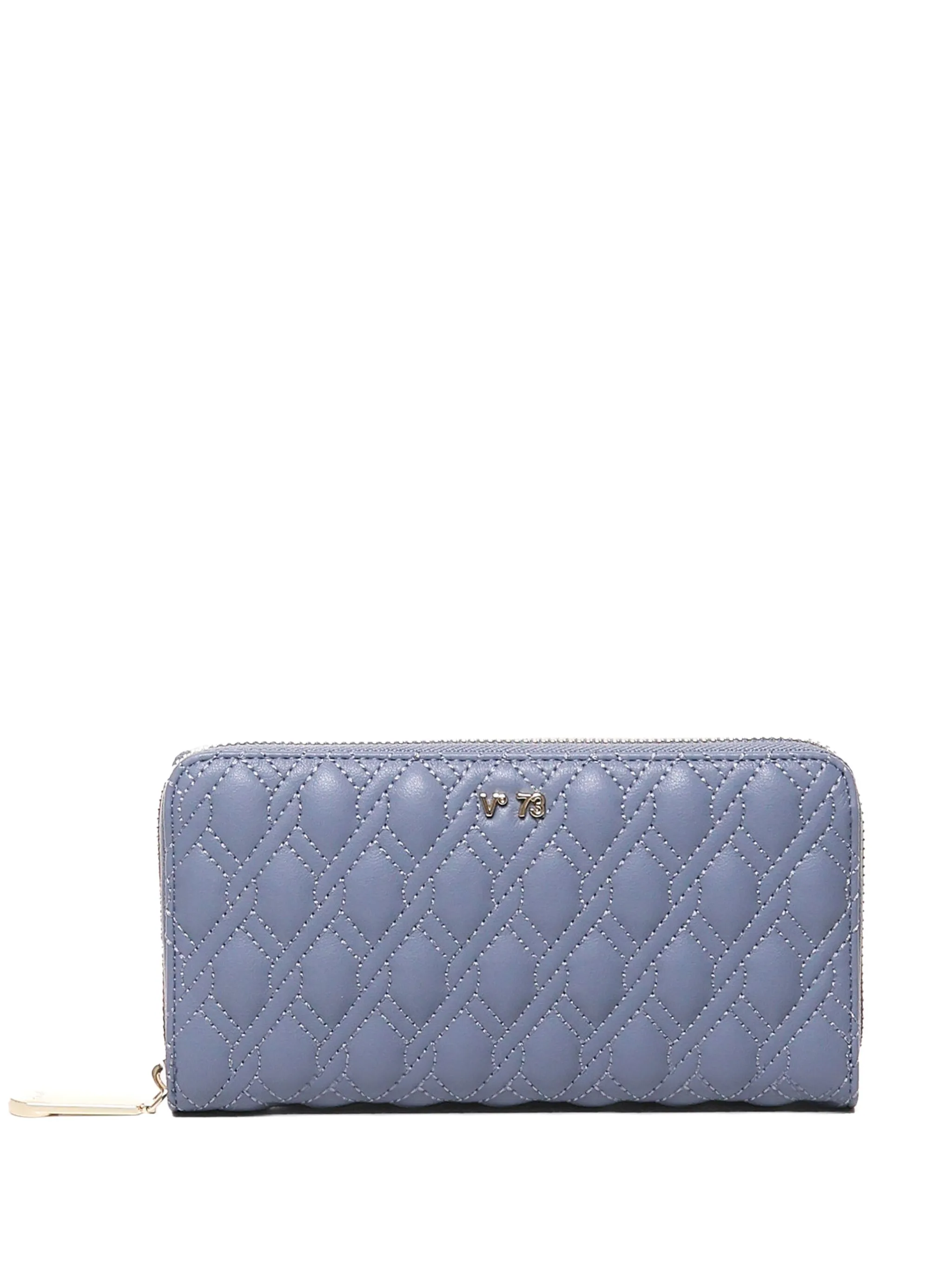 Стеганый кошелек на молнии V°73, синий
Стеганый кошелек на молнии V°73, синий