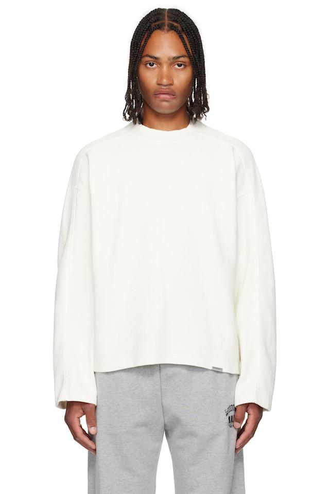 Длинный вафельный футболка с длинным рукавом Represent, белый
Длинный вафельный футболка с длинным рукавом Represent, белый