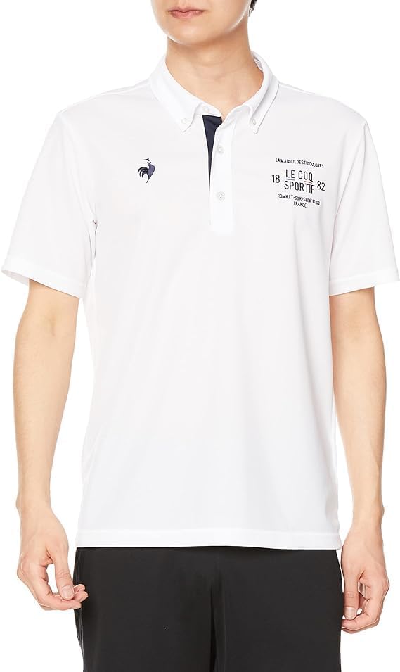 Футболка-поло Le Coq Sportif с коротким рукавом, влагоотводящая, быстросохнущая, эластичная, на пуговицах, для тренировок, гольфа и повседневной носки, мужская, белый
Футболка-поло Le Coq Sportif с коротким рукавом, влагоотводящая, быстросохнущая, эластичная, на пуговицах, для тренировок, гольфа и повседневной носки, мужская, белый
