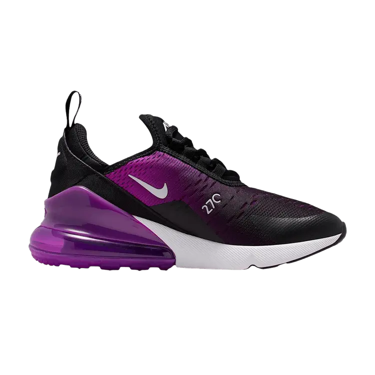Кроссовки Nike Air Max 270 GS 'Black Vivid Purple'
Кроссовки Nike Air Max 270 GS 'Black Vivid Purple'