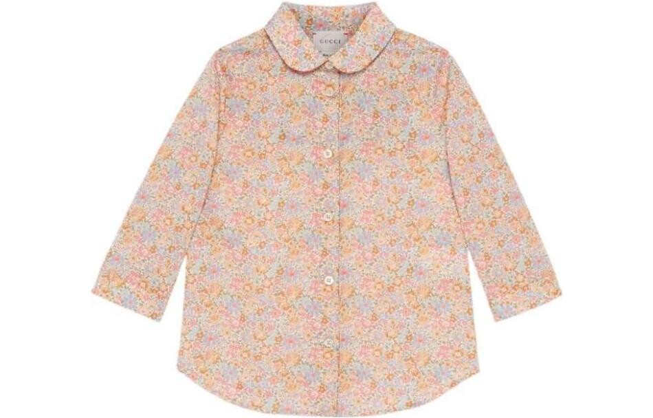 Рубашка детская Gucci, розово-бежевый
Рубашка детская Gucci, розово-бежевый