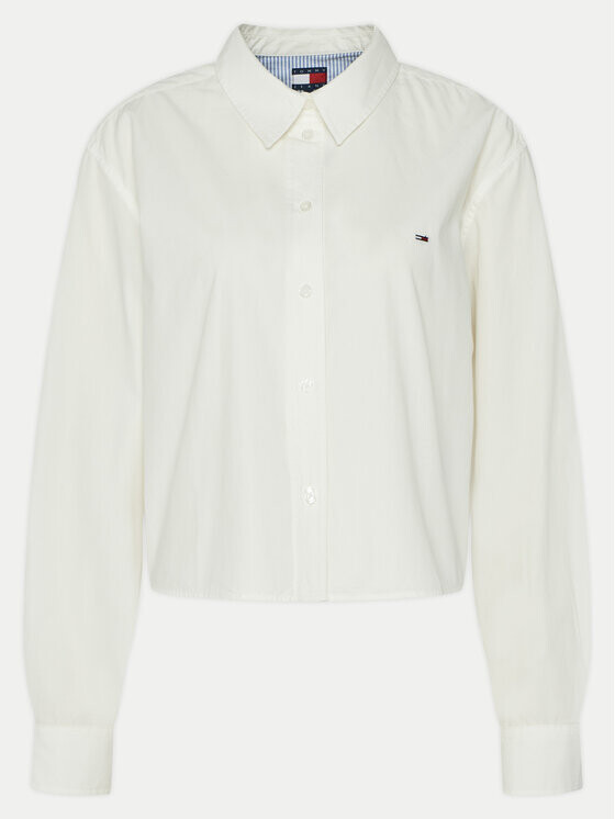 Рубашка свободного кроя Tommy Jeans, белый
Рубашка свободного кроя Tommy Jeans, белый