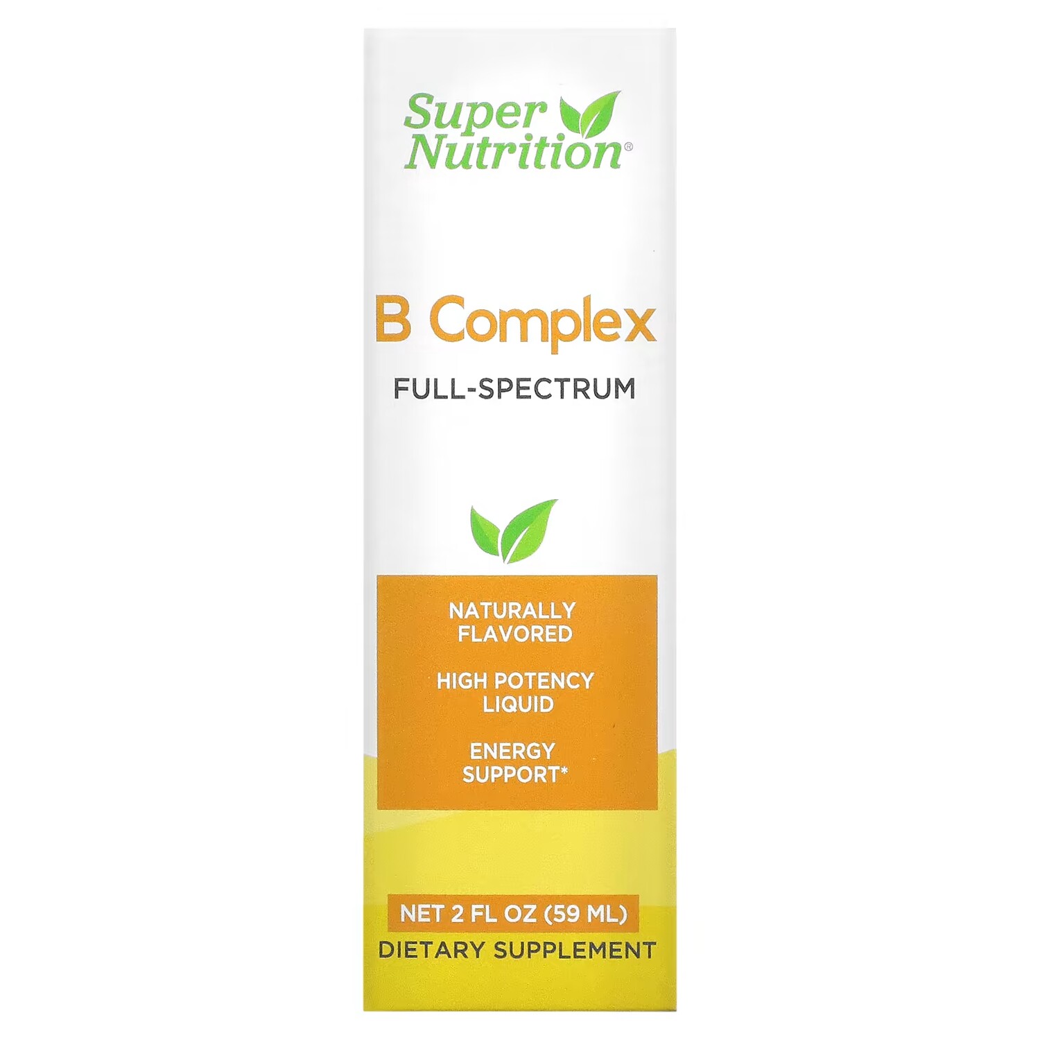 Комплекс Super Nutrition B, 2 жидкие унции (59 мл)
Комплекс Super Nutrition B, 2 жидкие унции (59 мл)