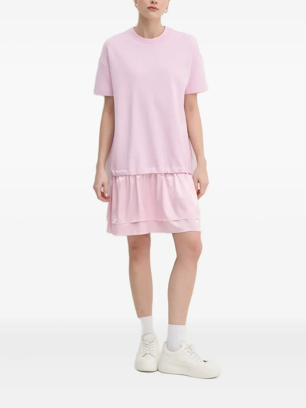 Мини-платье-футболка с оборкой по подолу Joop!, розовый
Мини-платье-футболка с оборкой по подолу Joop!, розовый