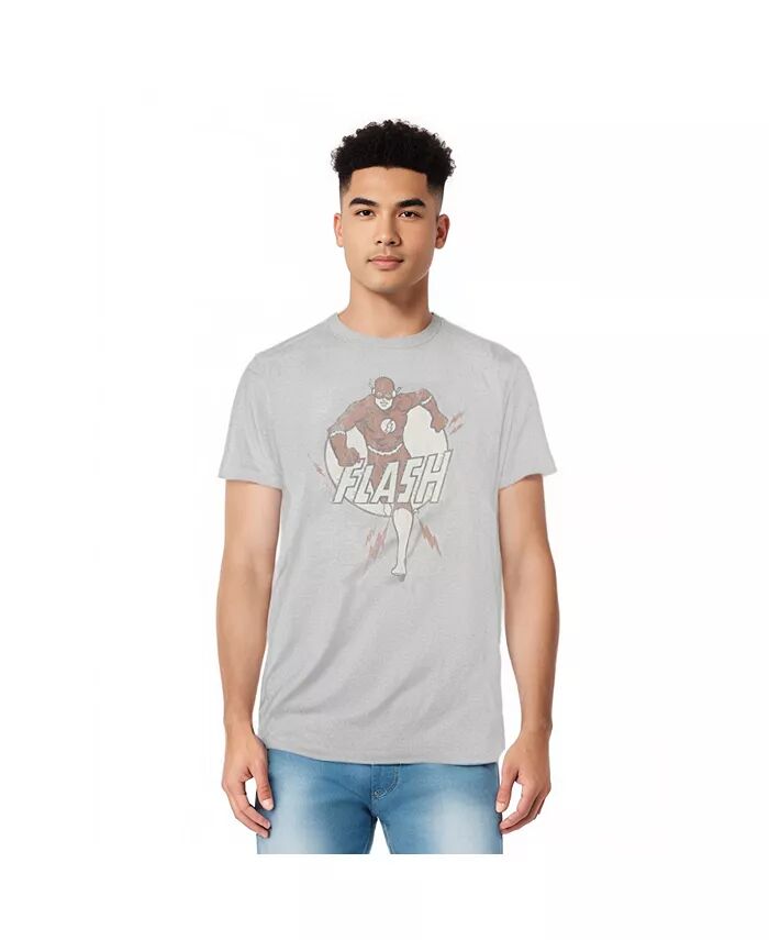 Мужская футболка DC Comics Lightning Fast с коротким рукавом для взрослых Flash, серебряный
Мужская футболка DC Comics Lightning Fast с коротким рукавом для взрослых Flash, серебряный