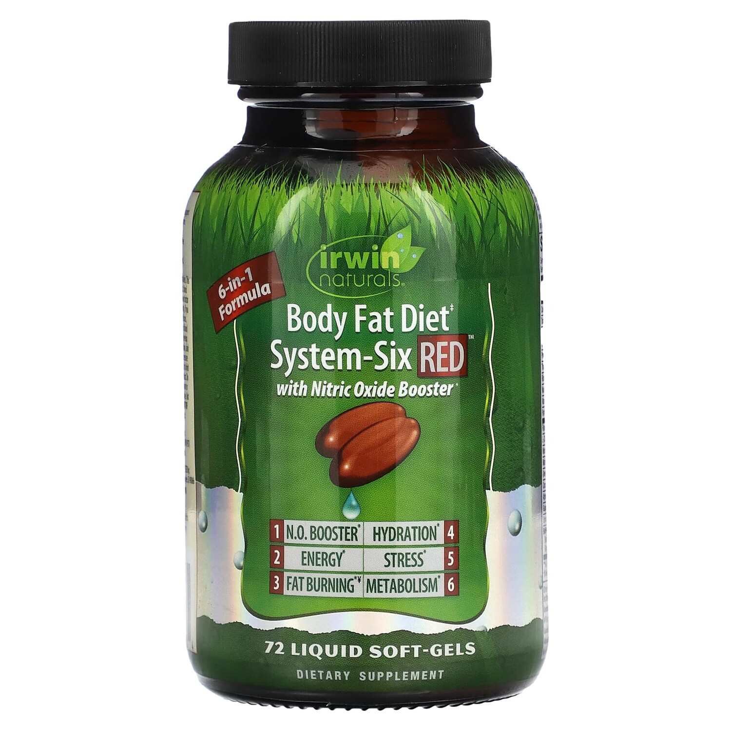 Irwin Naturals Система диеты для сжигания жира в организме - Шесть красных 72 софтгелей
Irwin Naturals Система диеты для сжигания жира в организме - Шесть красных 72 софтгелей