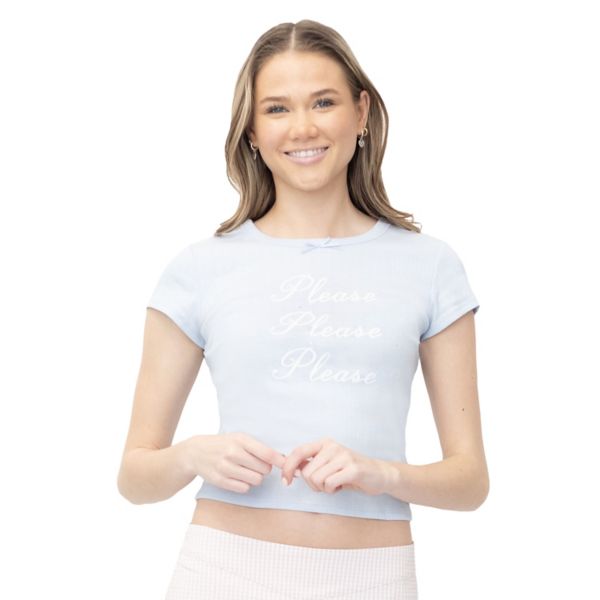 Детская футболка с принтом из страз для юниоров Madden Girl, синий
Детская футболка с принтом из страз для юниоров Madden Girl, синий