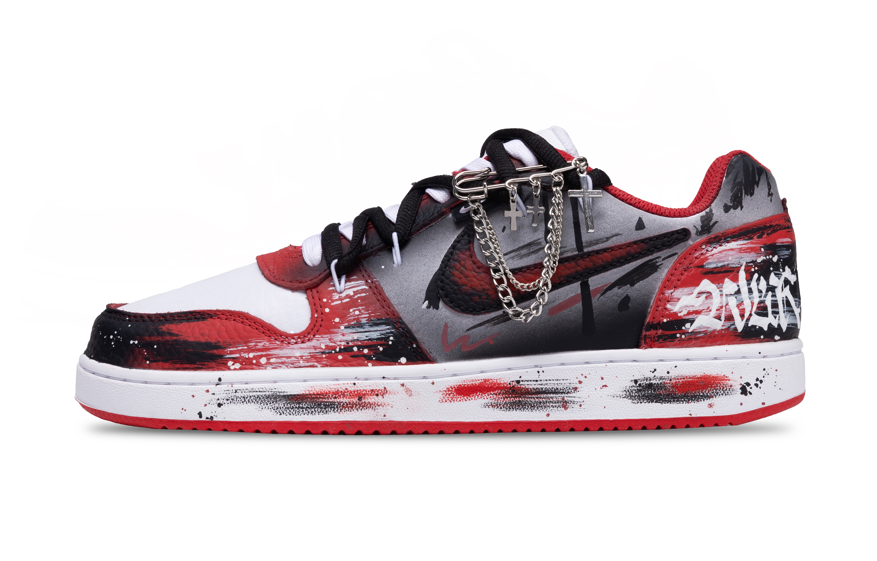 Nike Кроссовки для скейтбординга EBERNON, низкие, мужские, цвет: черный/красный/белый
Nike Кроссовки для скейтбординга EBERNON, низкие, мужские, цвет: черный/красный/белый