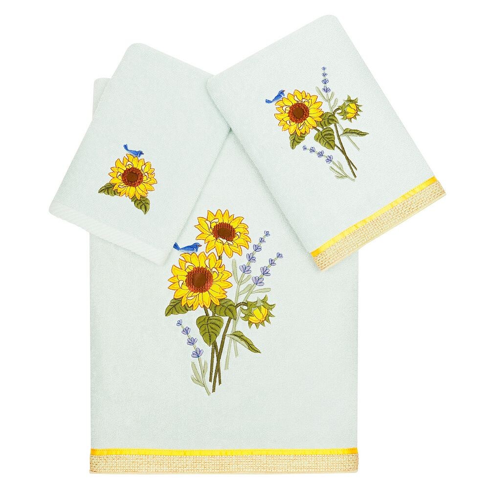 Linum Home Textiles Турецкий хлопок Girasol Набор украшенных полотенец из 3 предметов, цвет Aqua
Linum Home Textiles Турецкий хлопок Girasol Набор украшенных полотенец из 3 предметов, цвет Aqua
