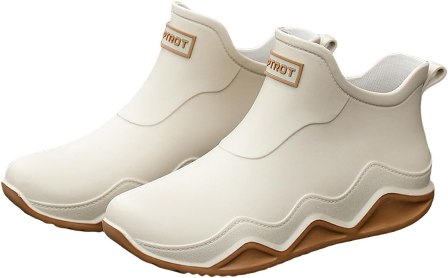 Дождевые сапоги для женщин и мужчин, противоскользящие, износостойкие, легкие, водонепроницаемые, на каждый день, для работы в саду и на улице, рыбалки Movnebyro, бежевый
Дождевые сапоги для женщин и мужчин, противоскользящие, износостойкие, легкие, водонепроницаемые, на каждый день, для работы в саду и на улице, рыбалки Movnebyro, бежевый