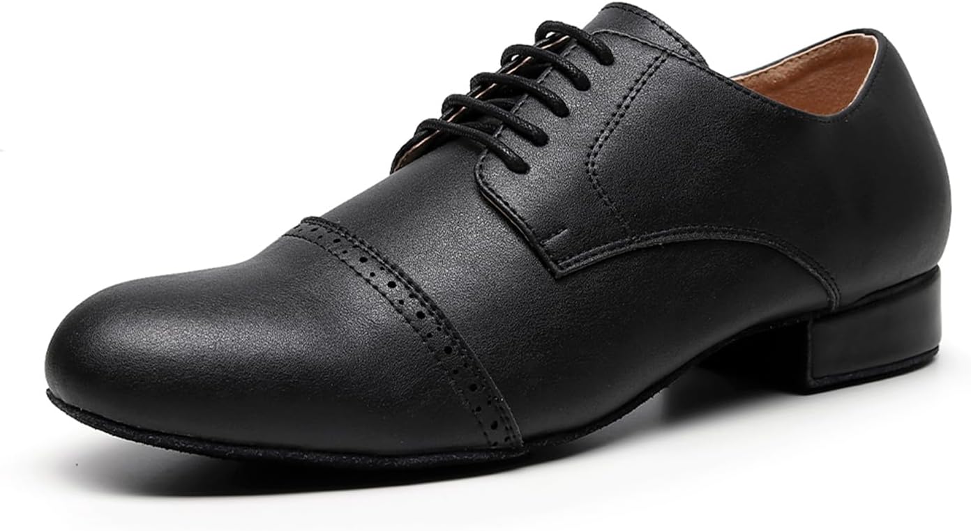 Мужские кожаные танцевальные туфли SWDZM для стандартного и латинского танго, современных танцев, профессиональные тренировочные туфли, черный
Мужские кожаные танцевальные туфли SWDZM для стандартного и латинского танго, современных танцев, профессиональные тренировочные туфли, черный