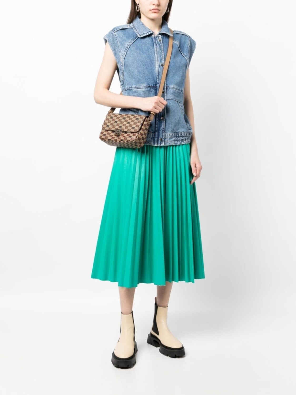 Moreau сумка на плечо с монограммой, коричневый
Moreau сумка на плечо с монограммой, коричневый