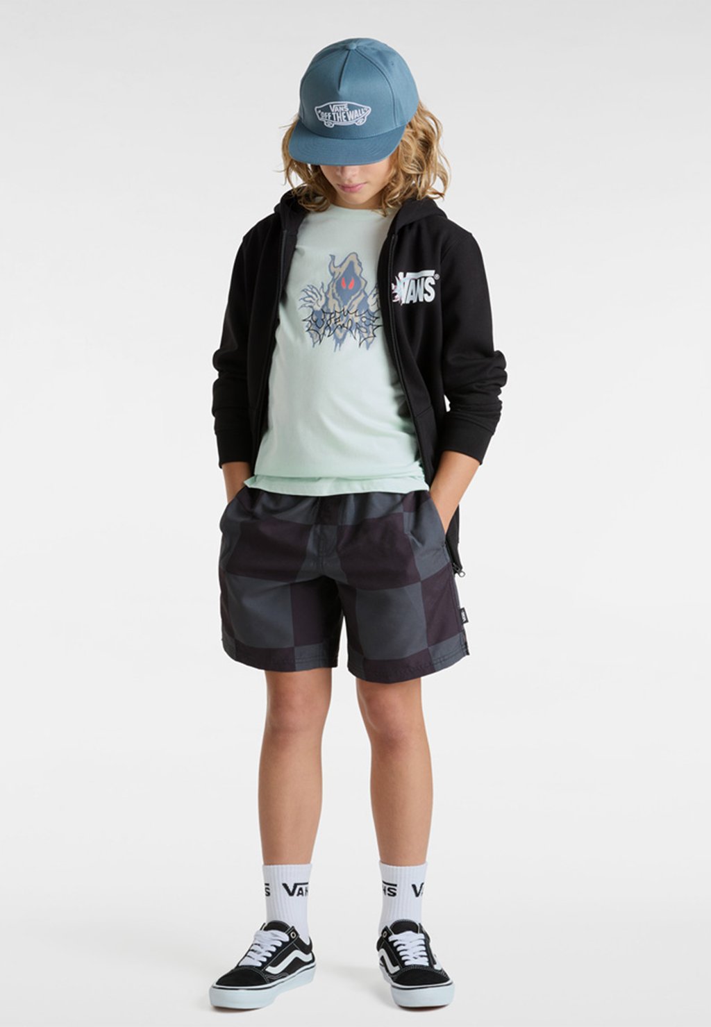 Футболка с принтом NEXT TIME Vans, светло-зеленый 
Футболка с принтом NEXT TIME Vans, светло-зеленый