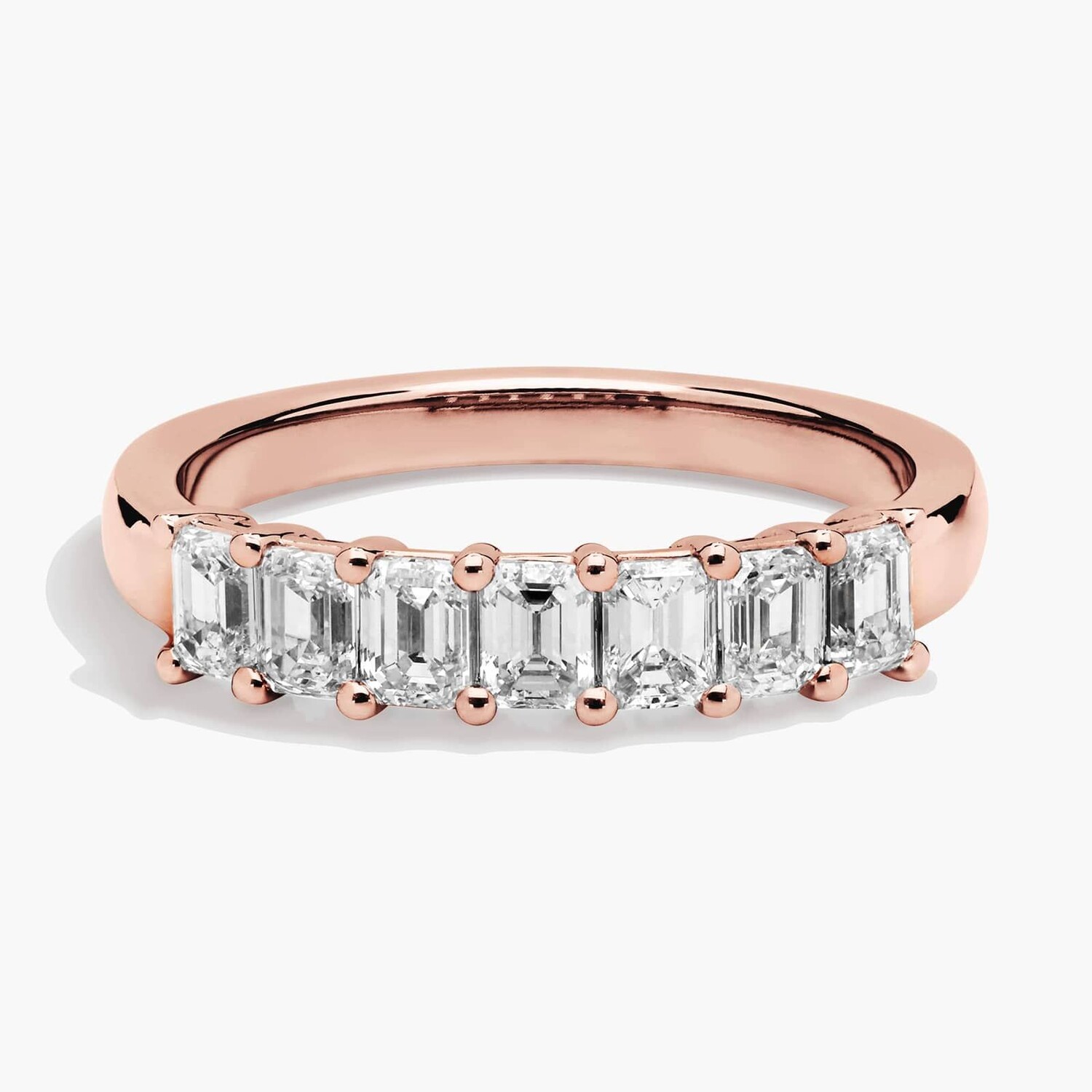 Кольцо с семью изумрудами и бриллиантами из розового золота 14 карат (1 карат Tw. - HI / SI1-SI2) Blue Nile
Кольцо с семью изумрудами и бриллиантами из розового золота 14 карат (1 карат Tw. - HI / SI1-SI2) Blue Nile