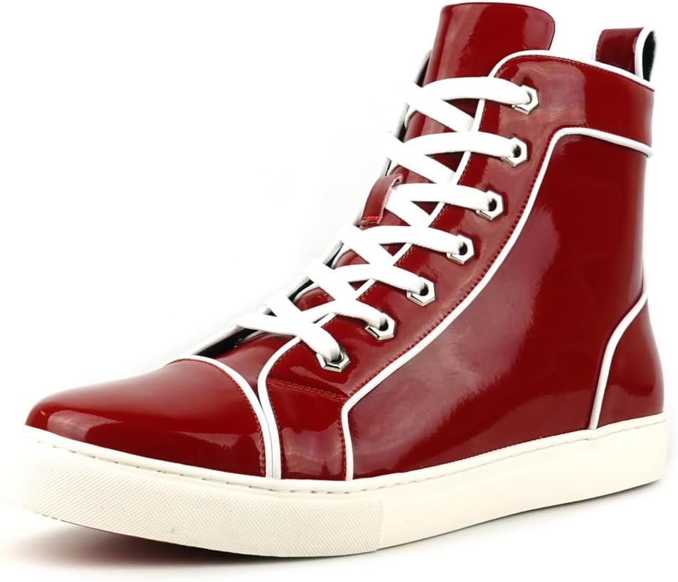 Высокие кеды Fiesso by Aurelio Garcia FI-2416 на шнуровке, красный
Высокие кеды Fiesso by Aurelio Garcia FI-2416 на шнуровке, красный