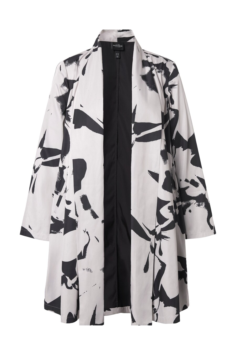 Куртка межсезонная Ulla Popken, черный/белый
Куртка межсезонная Ulla Popken, черный/белый