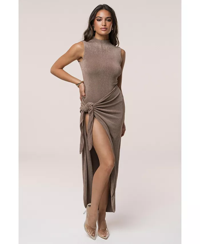 Женское платье миди Aubree JLUXLABEL, коричневый
Женское платье миди Aubree JLUXLABEL, коричневый