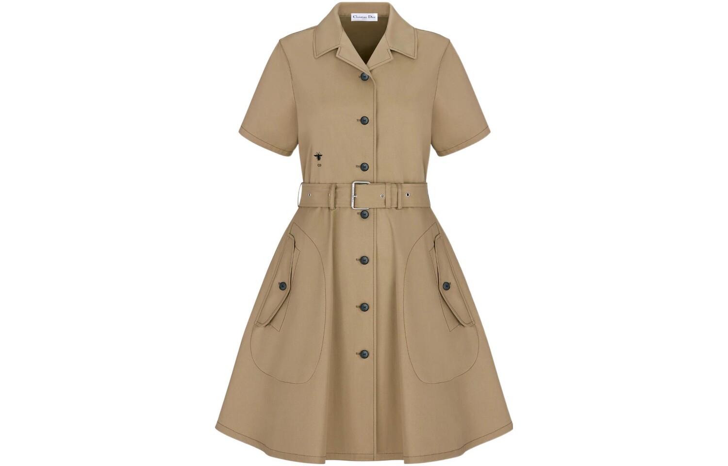 Платье женское Dior с короткими рукавами, хаки
Платье женское Dior с короткими рукавами, хаки
