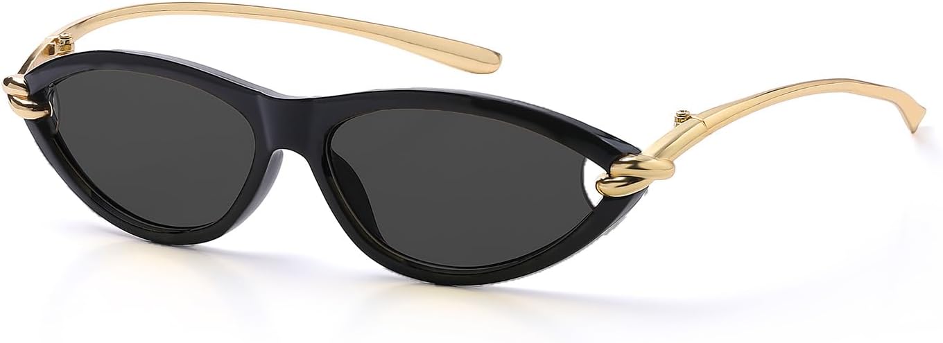 Солнцезащитные очки «кошачий глаз» для женщин, стильные ретро-очки овальной формы в стиле 90-х, легкие, компактные, с модной защитой от УФ-излучения Kenailw, Black Frame Black Lens
Солнцезащитные очки «кошачий глаз» для женщин, стильные ретро-очки овальной формы в стиле 90-х, легкие, компактные, с модной защитой от УФ-излучения Kenailw, Black Frame Black Lens