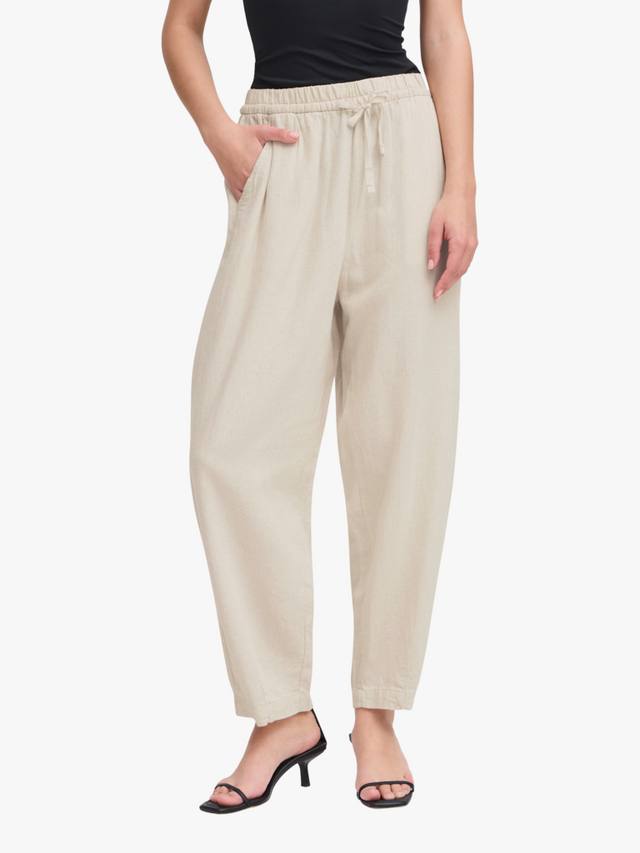 Linno брюки из льняной ткани ICHI, Natural
Linno брюки из льняной ткани ICHI, Natural