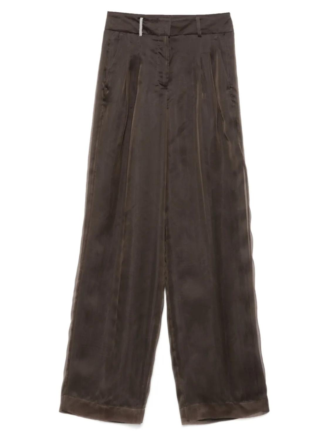 Брюки со складками Peserico, коричневый
Брюки со складками Peserico, коричневый