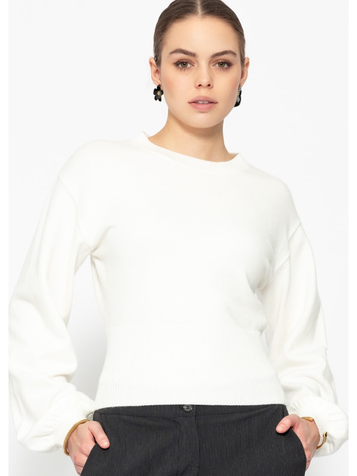Пуловер SASSYCLASSY, белый
Пуловер SASSYCLASSY, белый