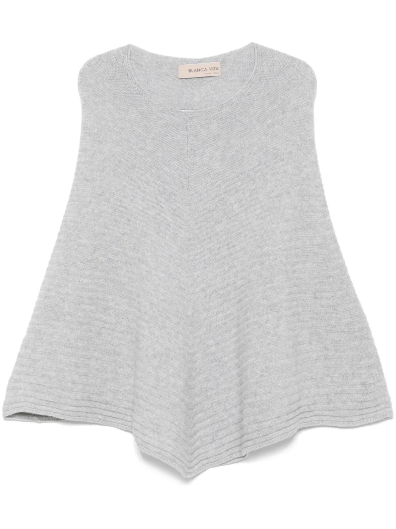 Blanca Vita кашемировое пончо, серый
Blanca Vita кашемировое пончо, серый