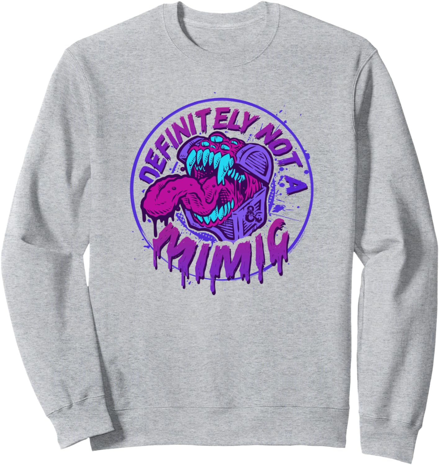 Толстовка с культовым логотипом Dungeons & Dragons Definitely Not A Mimic, серая, Серый, Толстовка с культовым логотипом Dungeons & Dragons Definitely Not A Mimic, серая
Толстовка с культовым логотипом Dungeons & Dragons Definitely Not A Mimic, серая, Серый, Толстовка с культовым логотипом Dungeons & Dragons Definitely Not A Mimic, серая