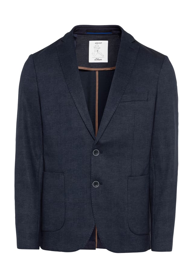 Воротник пиджака лацкан нагрудный карман S.Oliver Black Label, синий
Воротник пиджака лацкан нагрудный карман S.Oliver Black Label, синий