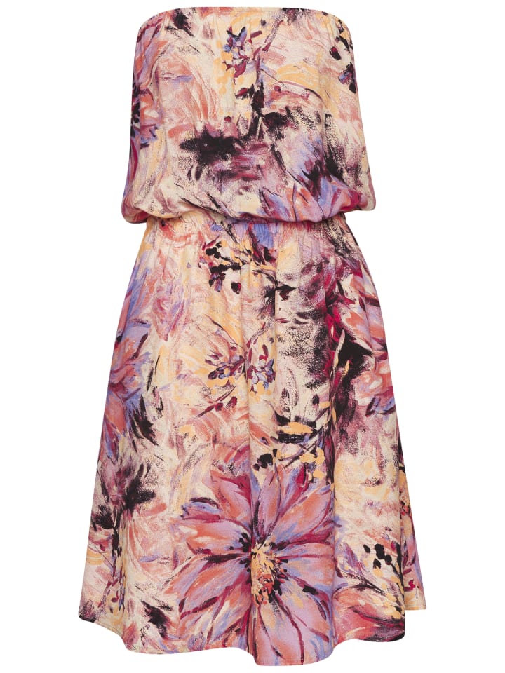 Платье-бандо с розовым принтом LASCANA
Платье-бандо с розовым принтом LASCANA