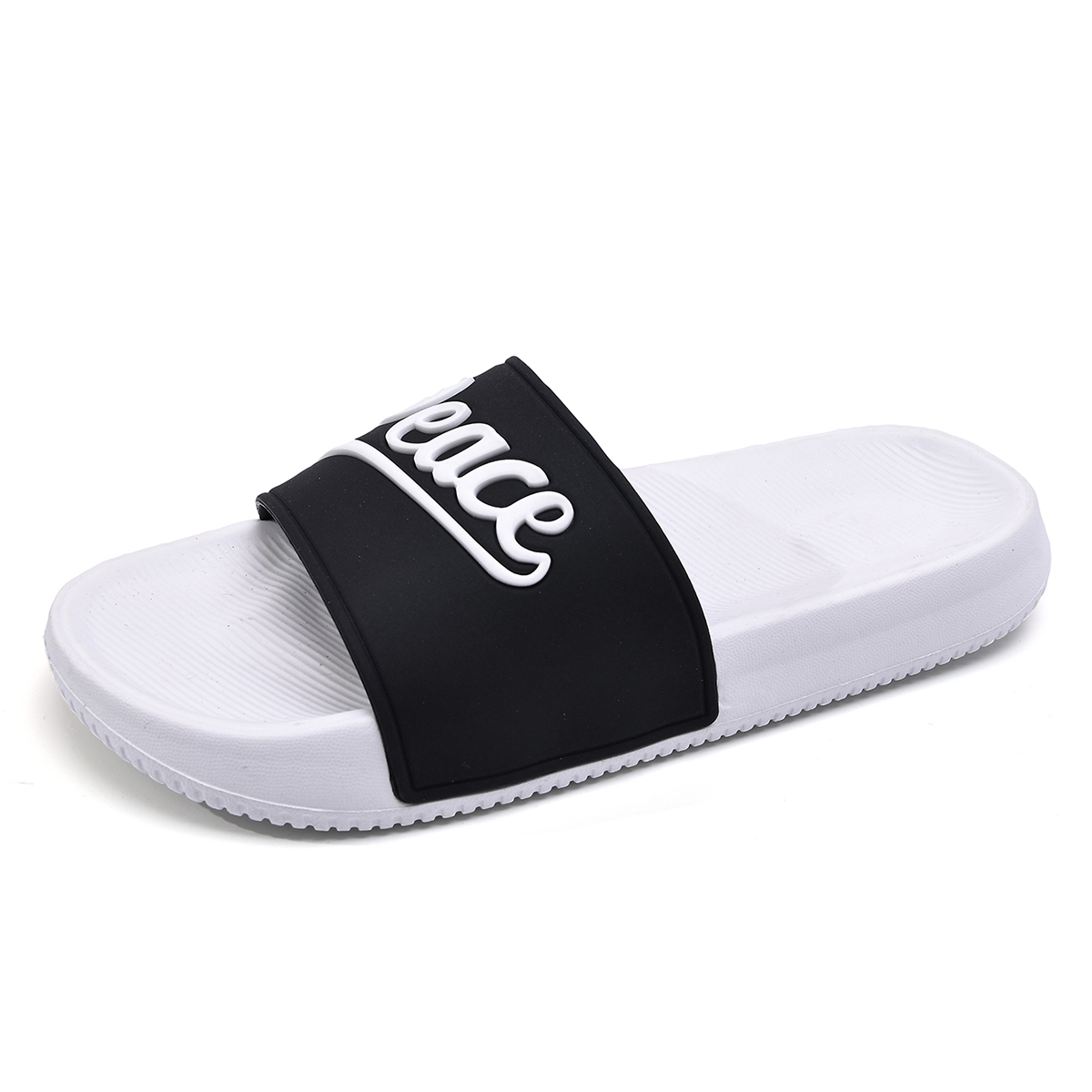 Dunnu Слайдеры мужские черно-белые, цвет White 
Dunnu Слайдеры мужские черно-белые, цвет White