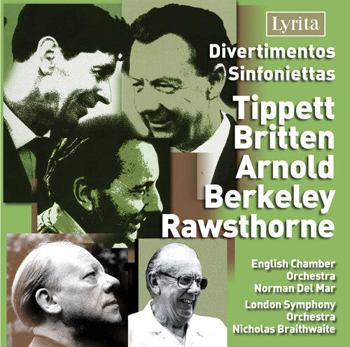 CD диск Tippett / Britten / Arnold / Eco / Del Mar: Divertimentos & Sinfoniettas
CD диск Tippett / Britten / Arnold / Eco / Del Mar: Divertimentos & Sinfoniettas