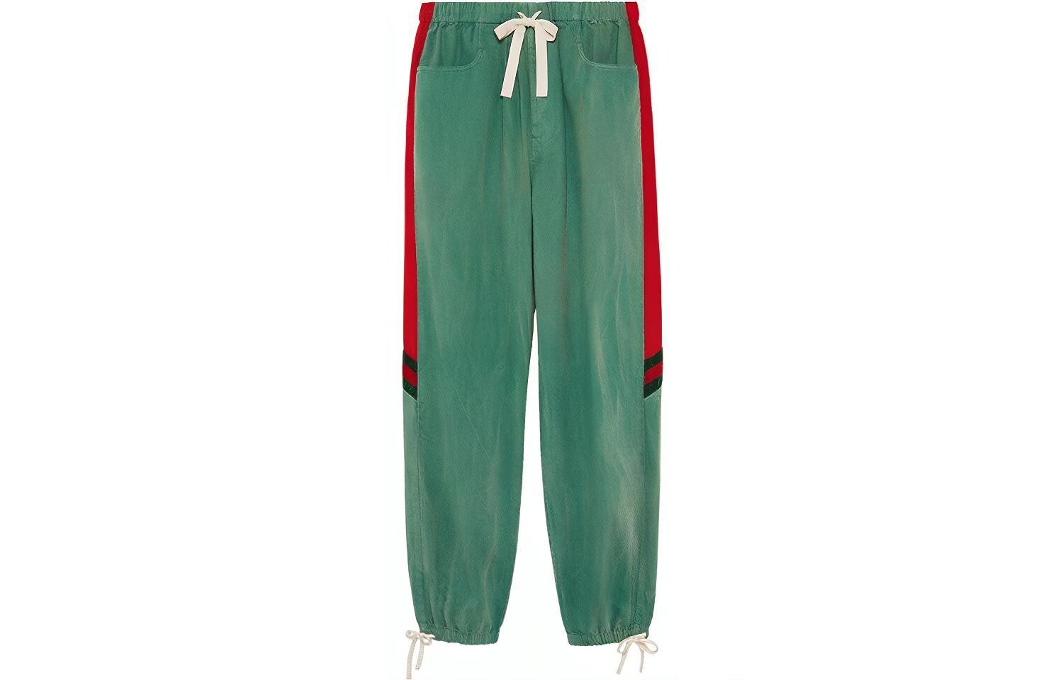 Трикотажные спортивные штаны мужские зеленые Gucci, зеленый
Трикотажные спортивные штаны мужские зеленые Gucci, зеленый