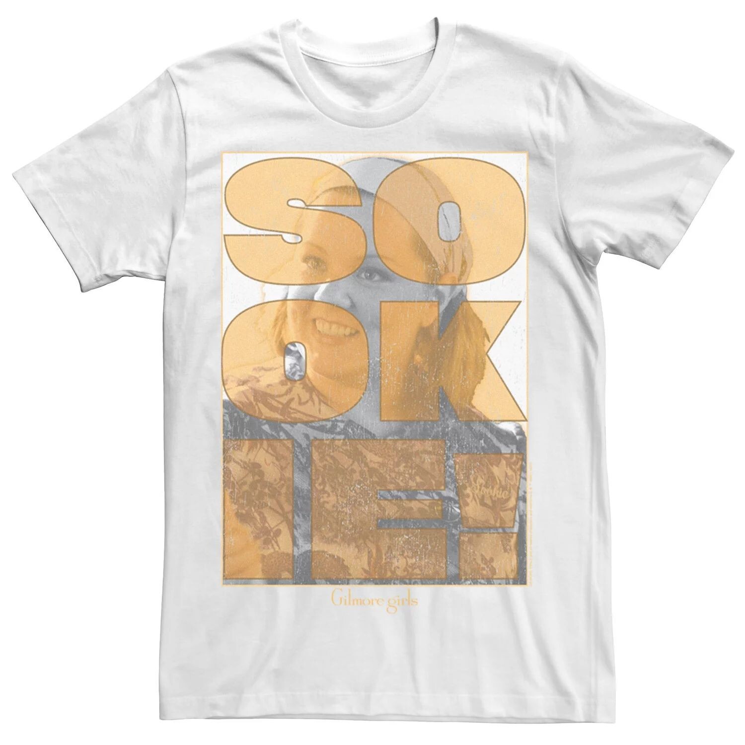 Мужская футболка с надписью Gilmore Girls Sookie Licensed Character
Мужская футболка с надписью Gilmore Girls Sookie Licensed Character