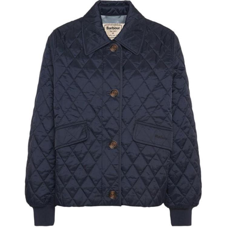 Стеганая куртка The Edit By Alexa Jamie Barbour, marine синий
Стеганая куртка The Edit By Alexa Jamie Barbour, marine синий