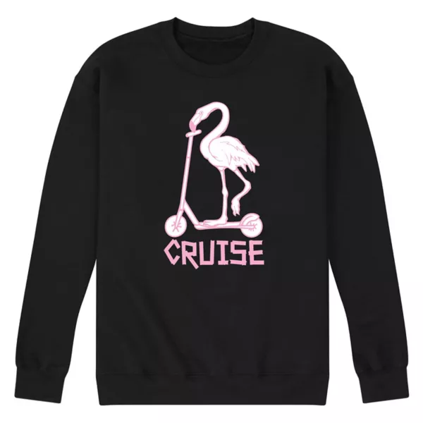 Мужская флисовая толстовка с принтом фламинго и круизным принтом Licensed Character, черный
Мужская флисовая толстовка с принтом фламинго и круизным принтом Licensed Character, черный