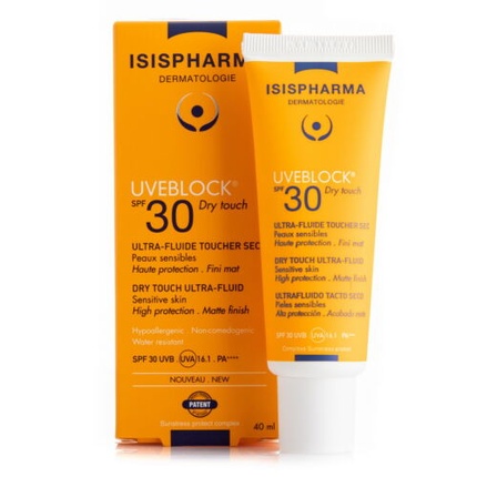 Uveblock Dry Touch SPF 30 40 мл Ультра Жидкий Чувствительный Isis Pharma
Uveblock Dry Touch SPF 30 40 мл Ультра Жидкий Чувствительный Isis Pharma