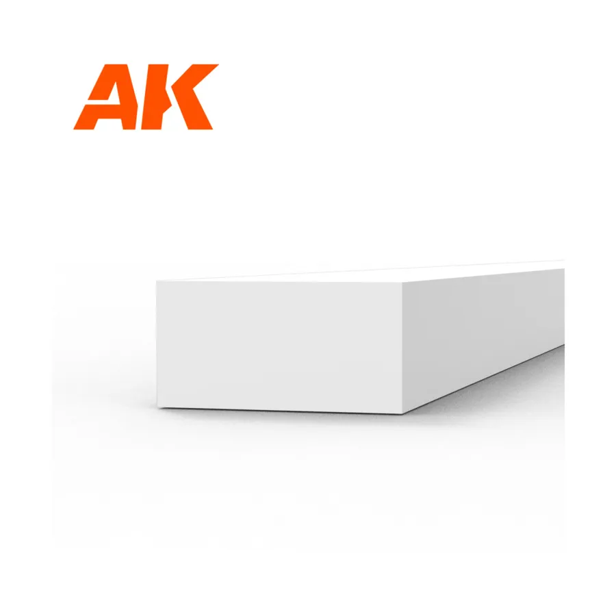 Стирольная полоса - 2 х 4 х 350 мм., High Quality Modeling Styrene
Стирольная полоса - 2 х 4 х 350 мм., High Quality Modeling Styrene