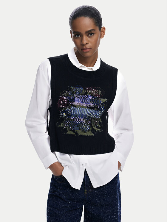 Рубашка regular fit Chaleco 25WWCW01 Desigual, белый
Рубашка regular fit Chaleco 25WWCW01 Desigual, белый