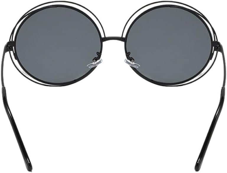 Круглые солнцезащитные очки большого размера для женщин, солнцезащитные очки с градиентным зеркальным покрытием, женская металлическая оправа, стильные очки generic, C6
Круглые солнцезащитные очки большого размера для женщин, солнцезащитные очки с градиентным зеркальным покрытием, женская металлическая оправа, стильные очки generic, C6