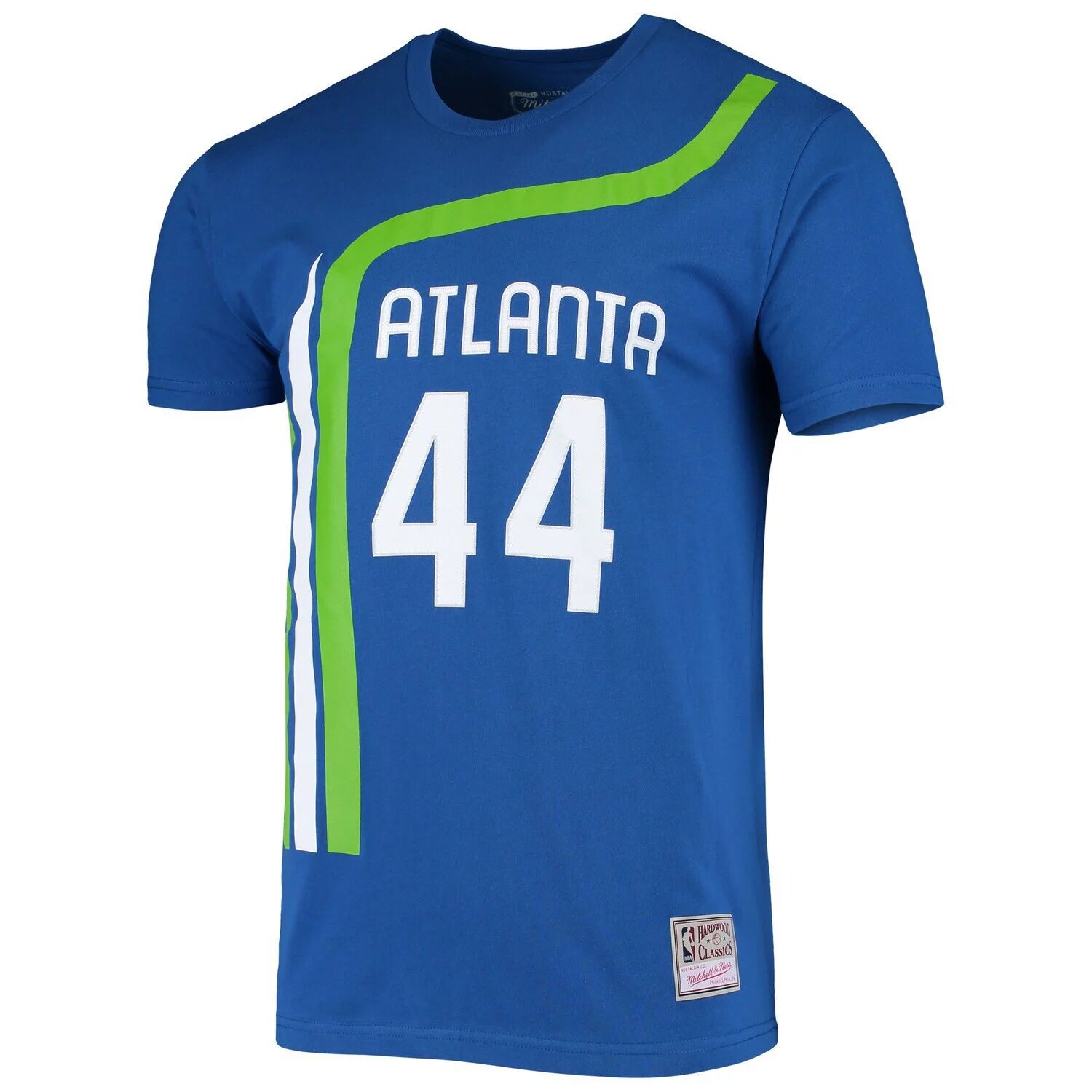 Мужская синяя футболка с именем и номером Mitchell & Ness Pete Maravich Atlanta Hawks Hardwood Classics Stitch, Синий, Мужская синяя футболка с именем и номером Mitchell & Ness Pete Maravich Atlanta Hawks Hardwood Classics Stitch
Мужская синяя футболка с именем и номером Mitchell & Ness Pete Maravich Atlanta Hawks Hardwood Classics Stitch, Синий, Мужская синяя футболка с именем и номером Mitchell & Ness Pete Maravich Atlanta Hawks Hardwood Classics Stitch