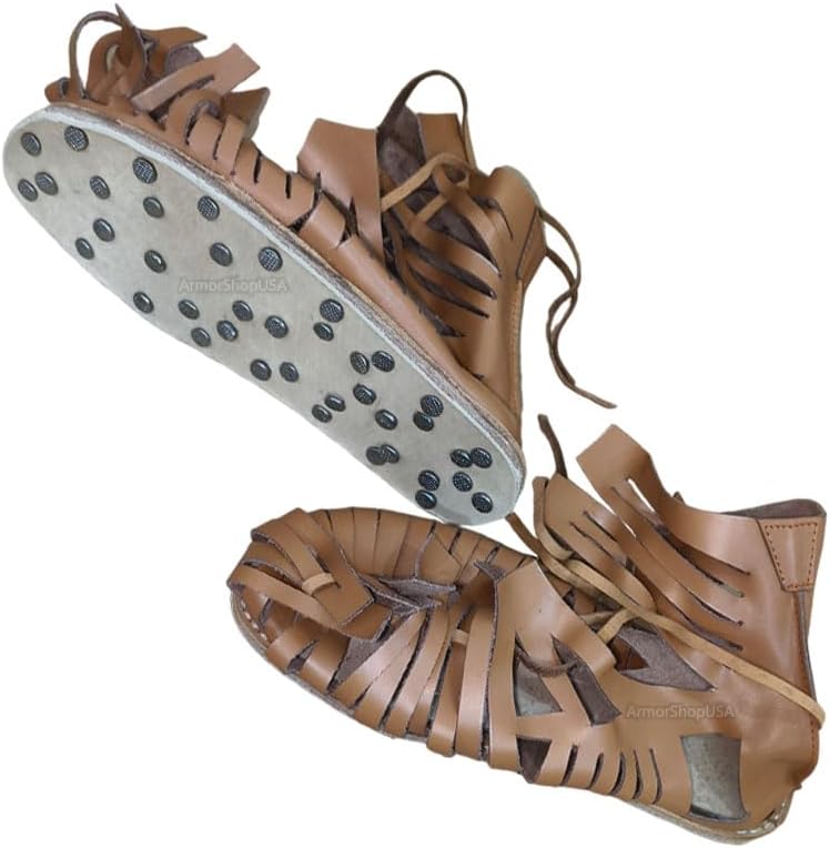 Средневековые римские гладиаторские сандалии, сандалии центуриона, рыцарские калигы, греческие кожаные сандалии, сандалии спартанцев, обувь викингов Nistan, Tan
Средневековые римские гладиаторские сандалии, сандалии центуриона, рыцарские калигы, греческие кожаные сандалии, сандалии спартанцев, обувь викингов Nistan, Tan