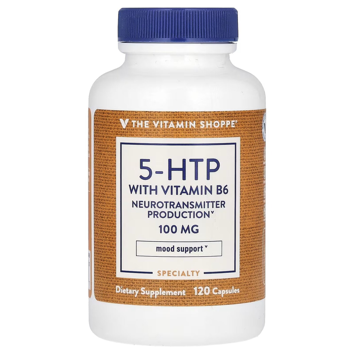 5-HTP с витамином B6, 120 капсул The Vitamin Shoppe
5-HTP с витамином B6, 120 капсул The Vitamin Shoppe